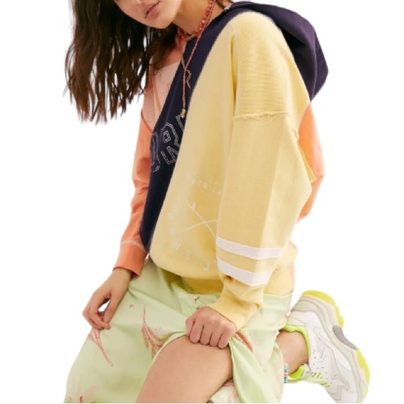 FREE PEOPLE➕Beach Break Oversized Hoodie - Picture 7 of 11